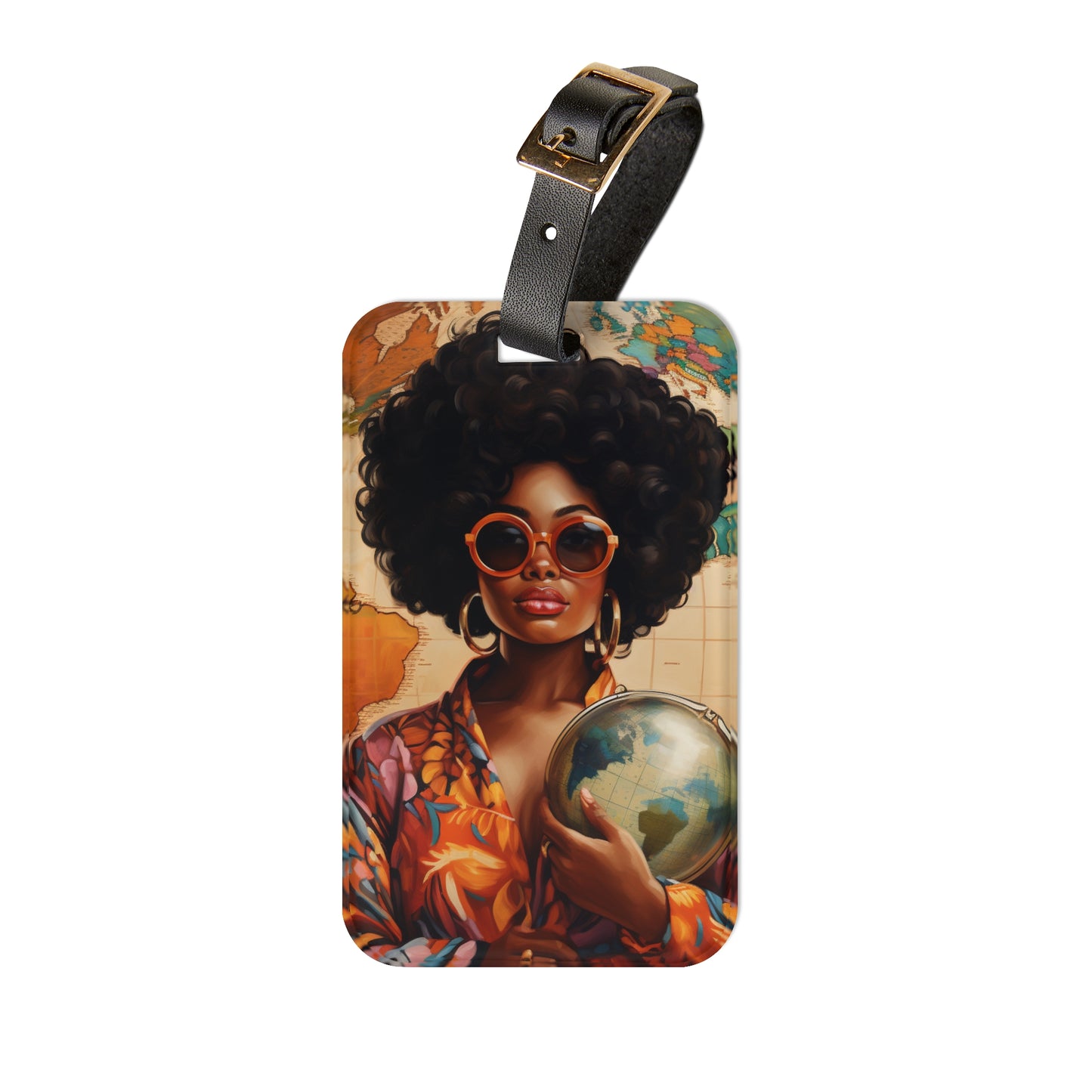 It's A Woman's World Luggage Tag