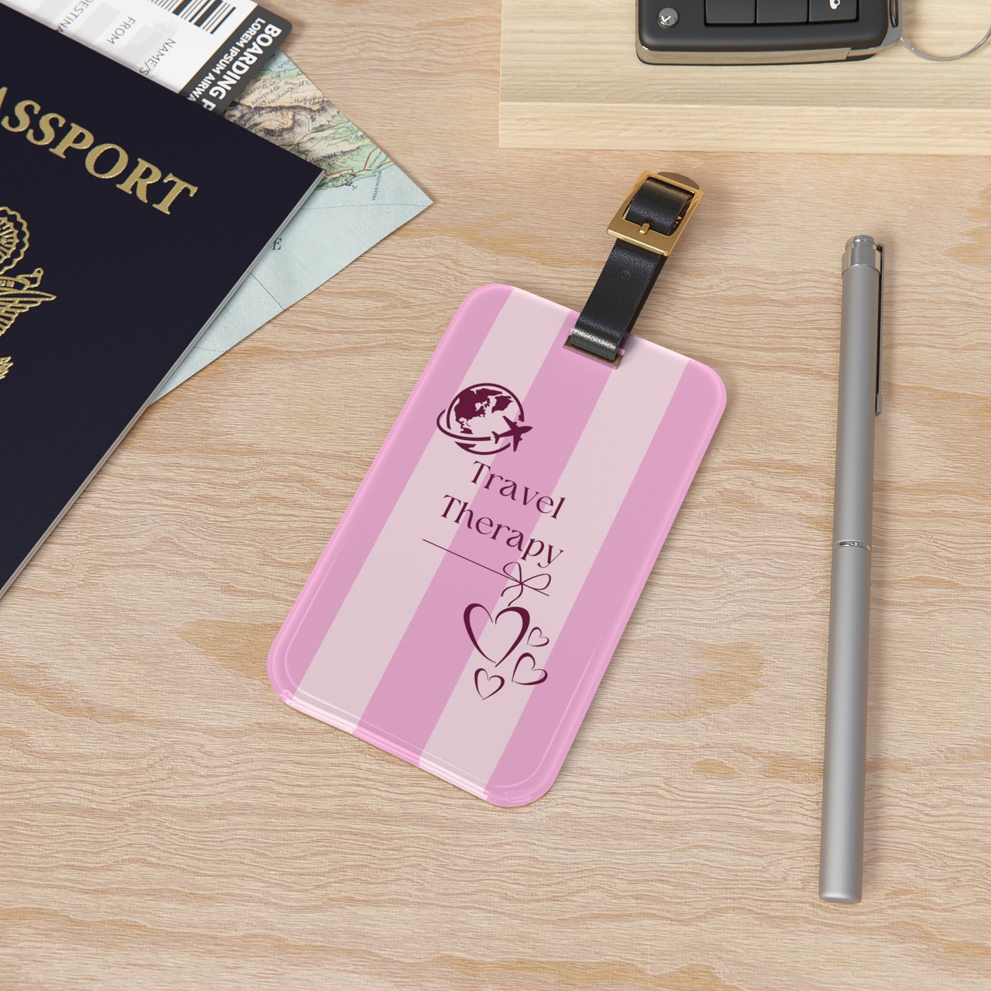 Travel Therapy Luggage Tag