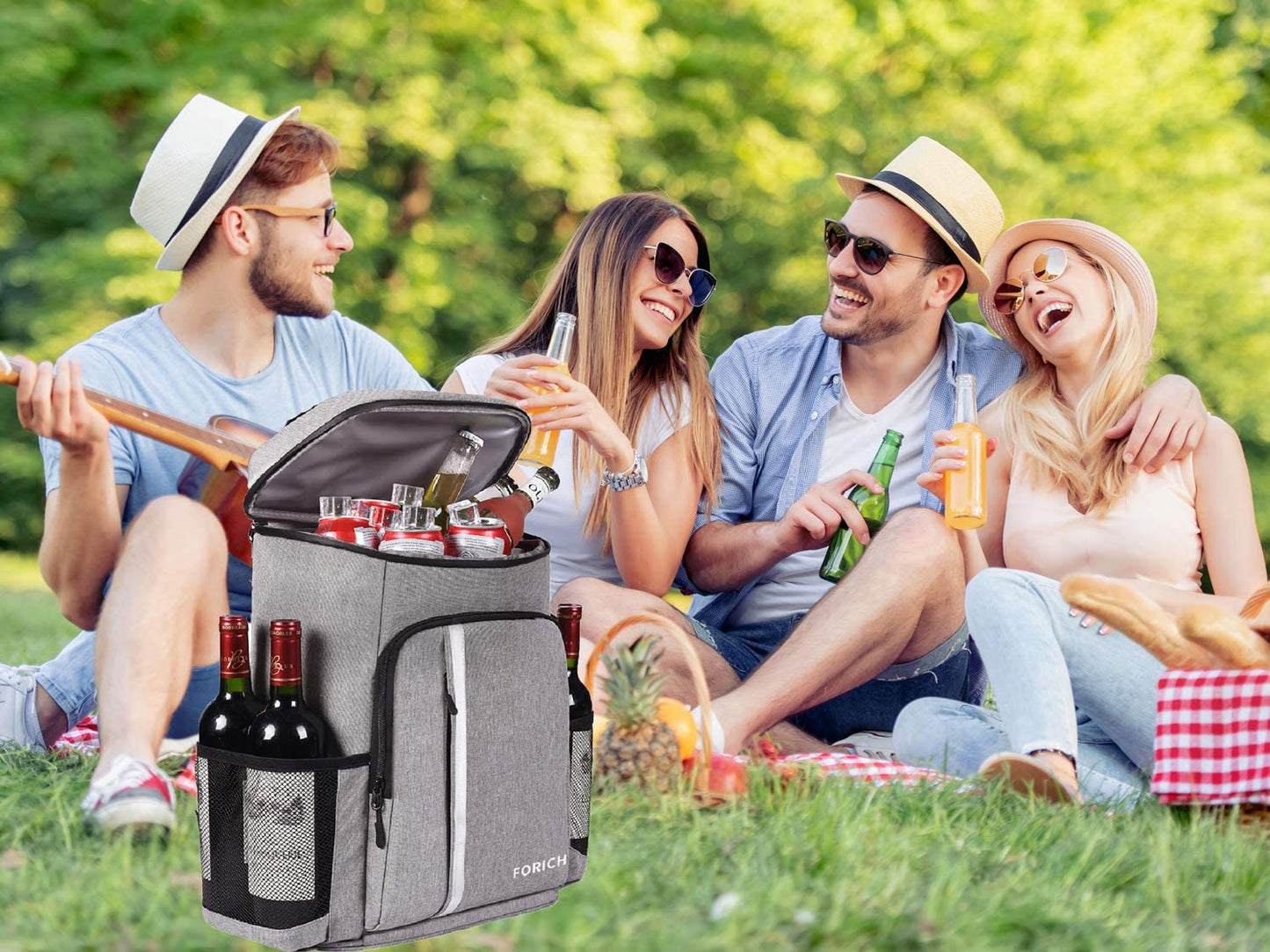 Insulated Backpack Cooler Bag Leakproof/Waterproof