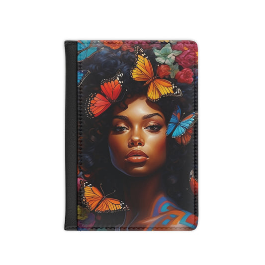 Butterfly Woman Passport Cover