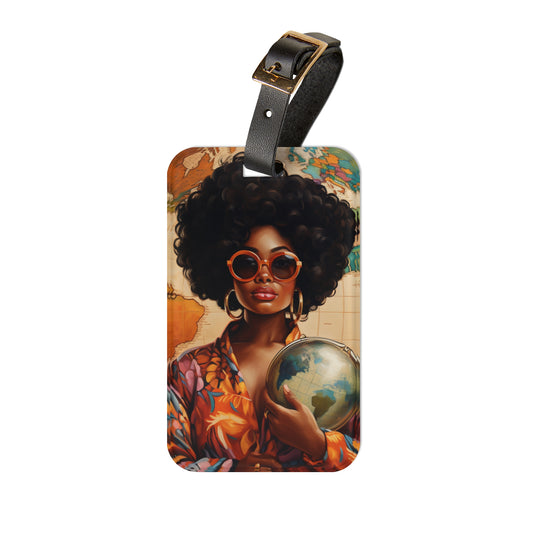 It's A Woman's World Luggage Tag