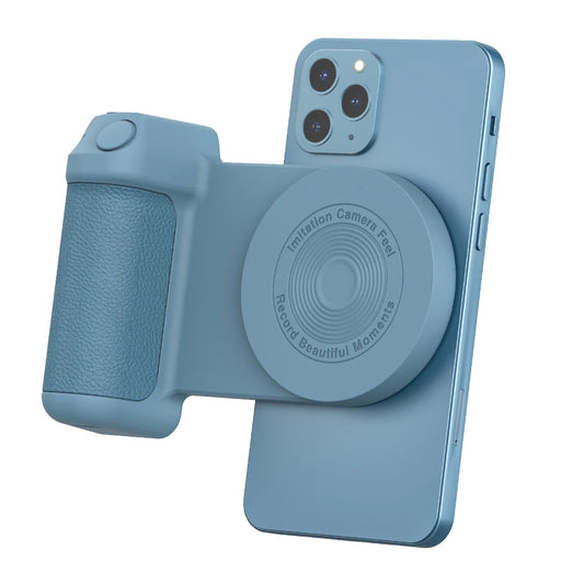 3 in 1 Camera Holder Grip Type-C Charging Multifunctional Magnetic Photo Bracket Bluetooth-Compatible Anti-Shake for Android/Ios
