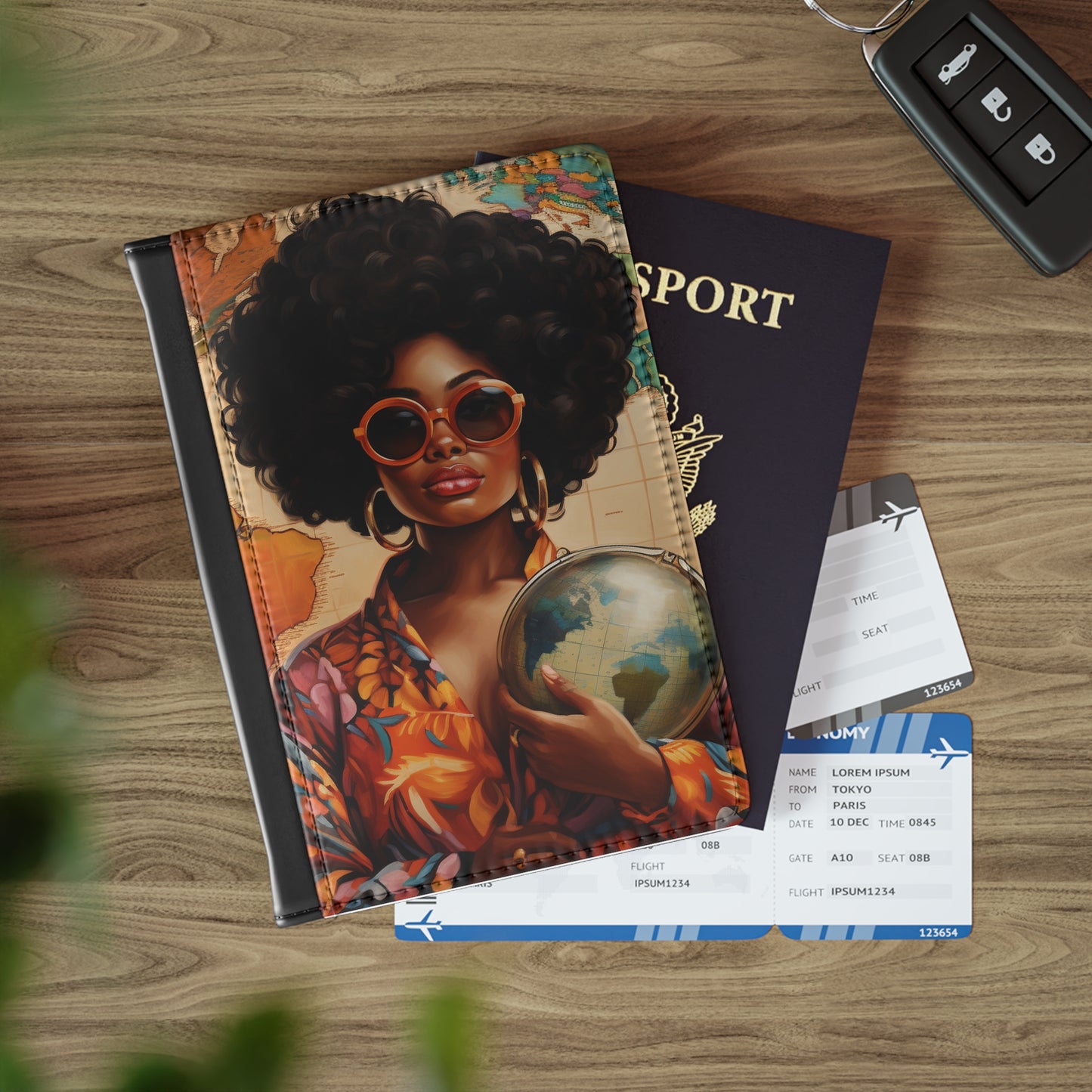 Its a Woman's World Passport Cover