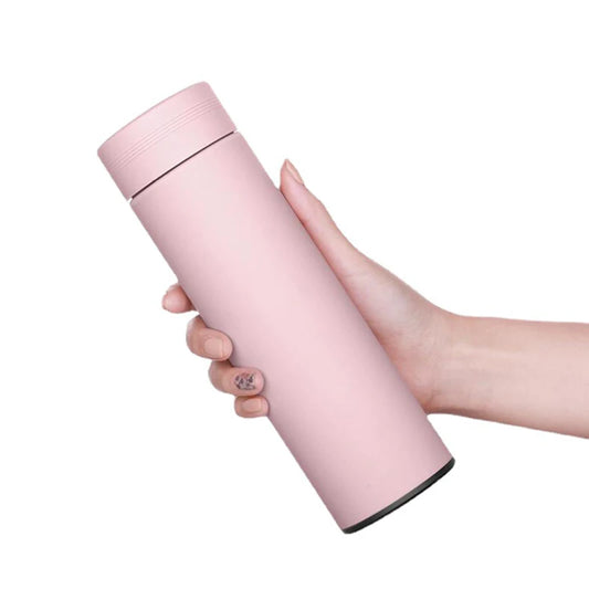 SmartSip Stainless Steel Vacuum Flask – Intelligent Temperature Display & Long-Lasting Insulation