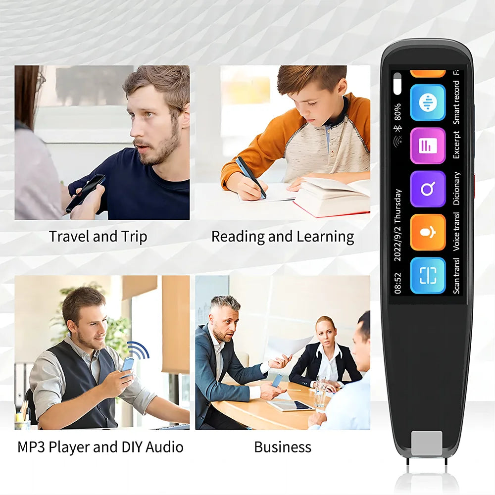 Smart Voice Scan Translator Pen Multifunctiontranslation Real Time 121 Languages Translator Pen