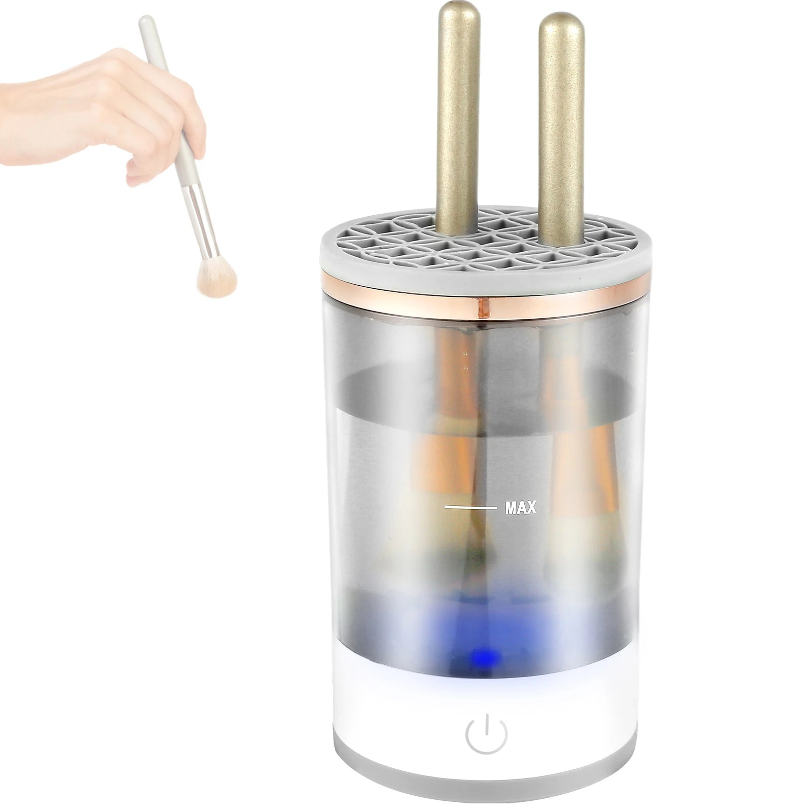 Electric Makeup Brush Cleaner USB Powered Cosmetic Brush Deep Cleaning Tool
